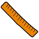 Free Ruler Scale Measurement Ruler Icon