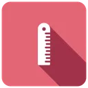 Free Ruler Geometry Scale Icon