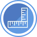 Free Ruler Design Drawing Icon