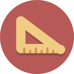 Free Ruler triangle  Icon