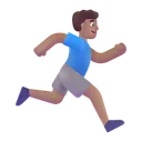 Free Running Facing Right Icon