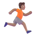 Free Running Facing Right Icon