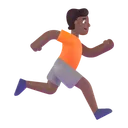 Free Running Facing Right Icon