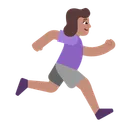 Free Running Facing Right Icon