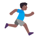 Free Running Facing Right Icon