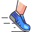 Free Running Runner Shoes Icon