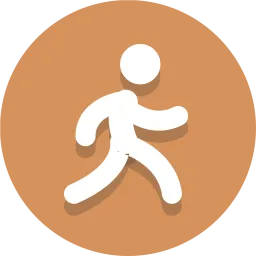 Free Running  Icon