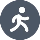Free Running Icon