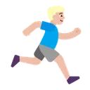 Free Running Jogging Runner Icon