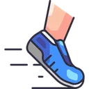 Free Running Runner Shoes Icon