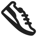 Free Shoe High Contrast Icon
