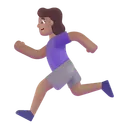 Free Running Color Medium Icon