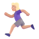 Free Running Color Medium Light Icon