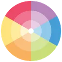 Free Ruota Dei Colori Modello Di Colore Tema Di Colore Icon