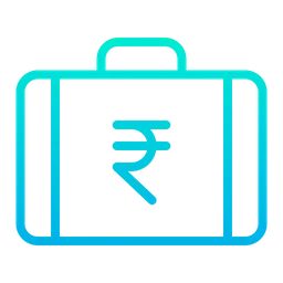 Free Rupees Briefcase  Icon