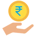 Free Rupees Charity  Icon