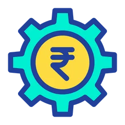 Free Rupees Cog  Icon