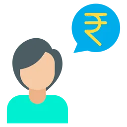 Free Rupees conversation  Icon
