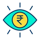 Free Rupees Eye Rupees Eye Icon