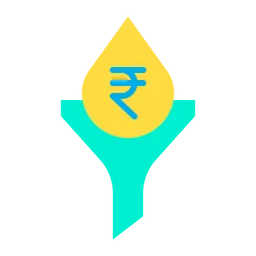 Free Rupees funnel  Icon