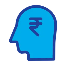 Free Rupees Head  Icon