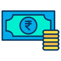 Free Rupees Notes  Icon