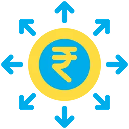 Free Rupees Spending  Icon