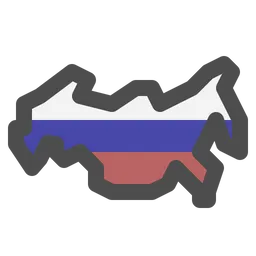 Free Russia Map  Icon