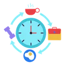 Free Rutina Horario Diario Icon