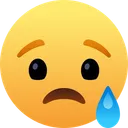 Free Sad Unhappy Emoji Icon