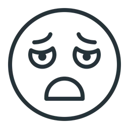 Free Sad Emoji Icon - Download in Line Style