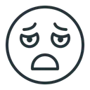 Free Emoji Sad Sick Icon
