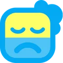 Free Peevish Cream Emoji Icon
