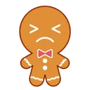 Free Face Gingerbread Mood Icon
