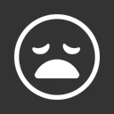 Free Sad Emoji Expression Icon