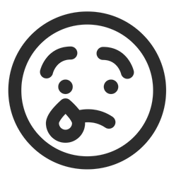 Free Sad Emoji Icon - Download in Line Style