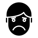 Free Sadness Emotion Face Icon