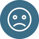 Free Sadness Sad Face Icon