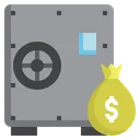Free Safe Box Deposit Box Safe Icon
