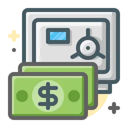 Free Safe Box Money  Icon