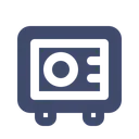 Free Safe Deposit Box  Icon