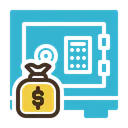 Free Safe Box Locker Security Icon