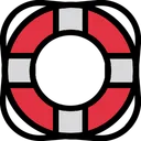 Free Safety Tube Lifebuoy Life Saver Icon