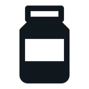 Free Saftflasche  Symbol