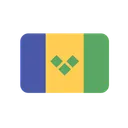 Free Saint Vincent And The Grenadines Flag Country Icon