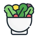 Free Salad Vegetable Healthy Icon