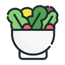Free Salad Vegetable Healthy Icon