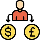 Free Monnaie Convertir De Largent Echanger Des Devises Icône