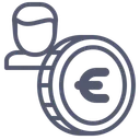 Free Salarios de los empleados  Icono