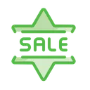 Free Sale Badge Star Icon